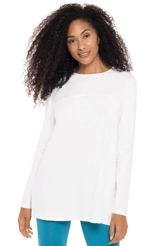 Women's Clothes And Apparel Sets Limited Time Deal Women's Daybreak Swing Top | White