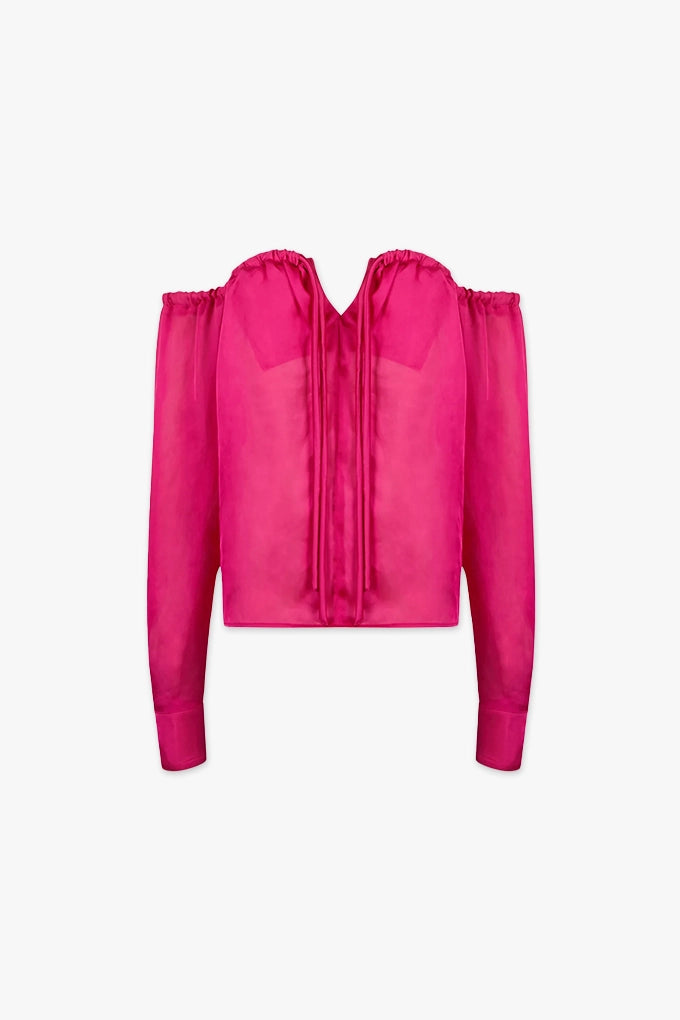 Women's Formal Apparel Clearance Sale, All Cheap CAMILLA TOP | FUSCHIA