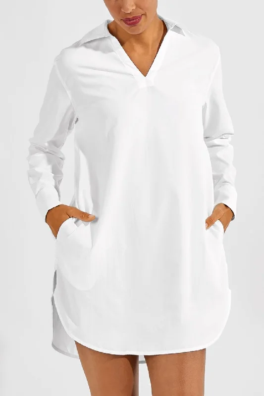 Affordable Luxury Women's Apparel Special Offer Women's Koesta Cover-Up | White