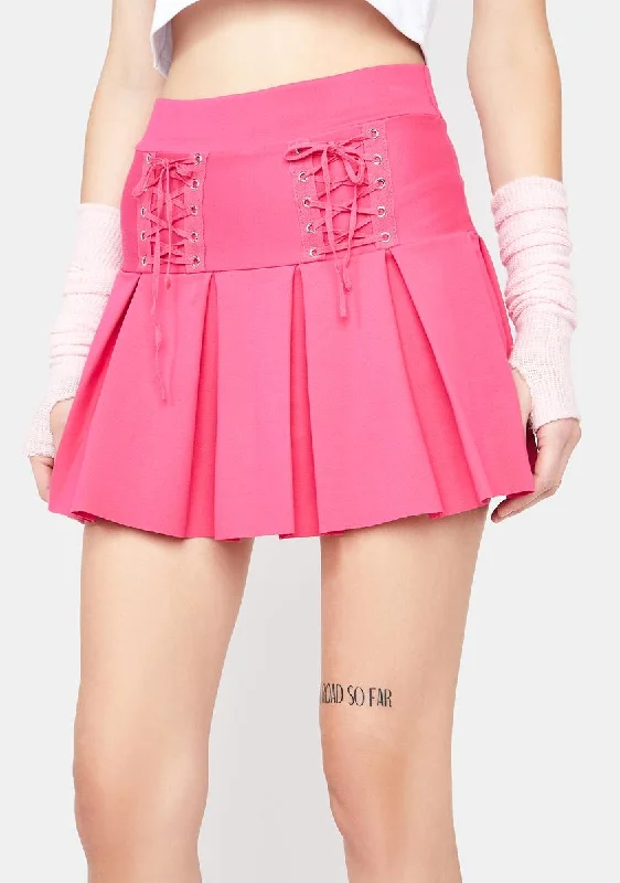 Women's Evening Outfit Limited-Time Offer Candy Modern School Girl Pleated Skirt