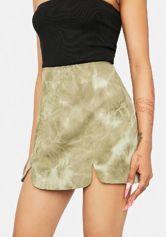 Women's Functional Apparel For Outdoor Activities You'Ll Love Us Because Prove Urself Tie Dye Mini Skirt