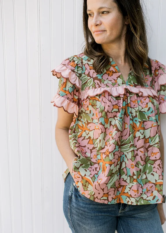 Women's Garments Inspired By You, Designed For You Fancy and Fun Floral Top