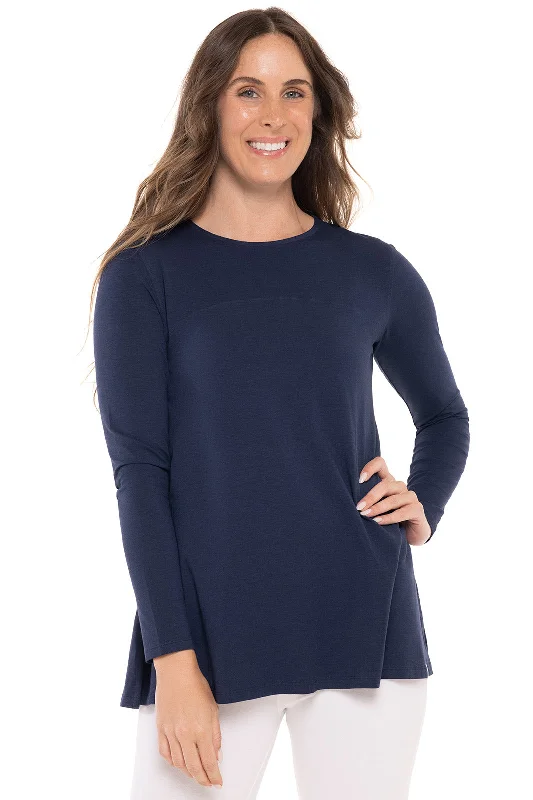 Chic Clothes For Women Stylish Looks Women's Daybreak Swing Top | Navy