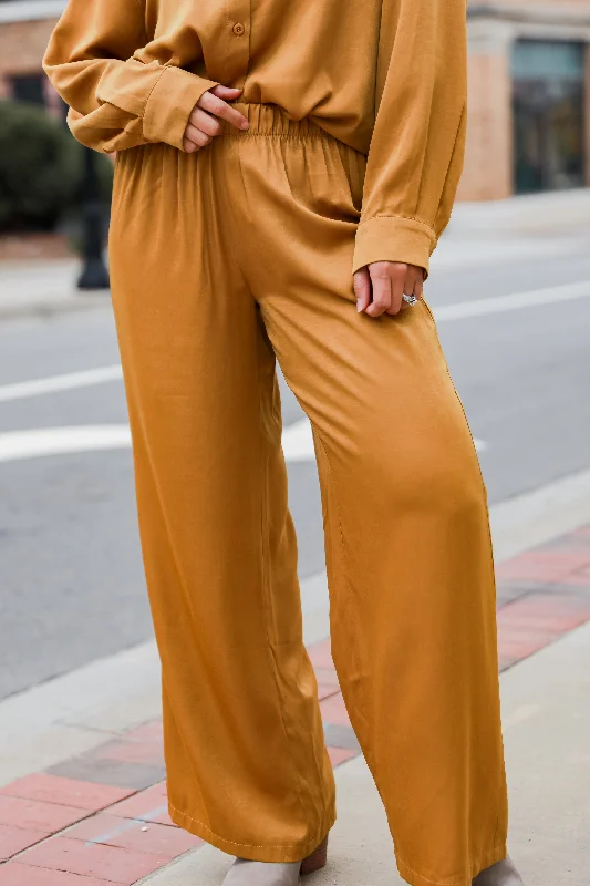 Women's Resort Attire Chic Trends Unveiled FINAL SALE - Serene Beauty Wide Leg Pants