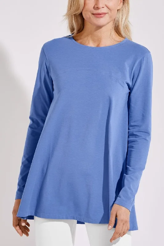 Women's Stylish Professional Apparel Seasonal Fashion Women's Daybreak Swing Top | Aura Blue