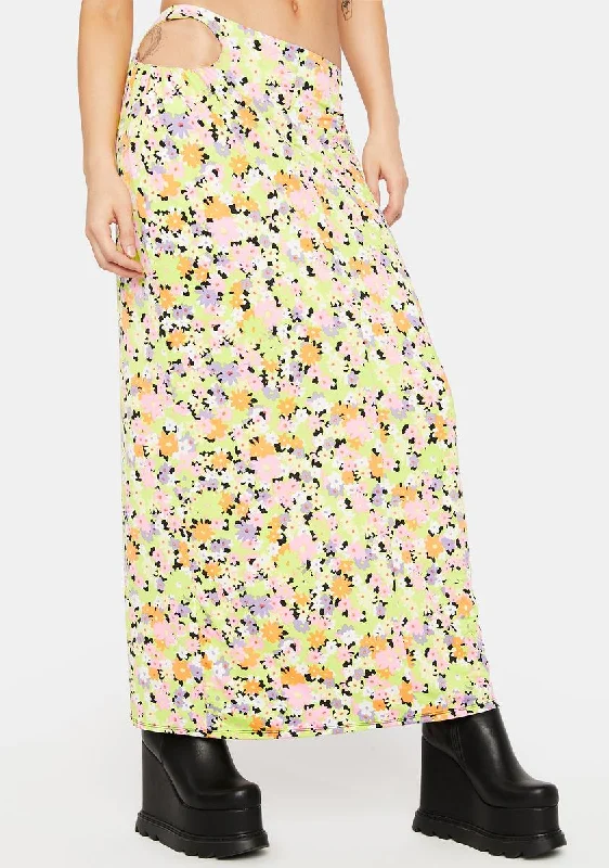 Luxury Women's Clothes Get The Latest Trends Spring Daisy Anjeli Midi Skirt