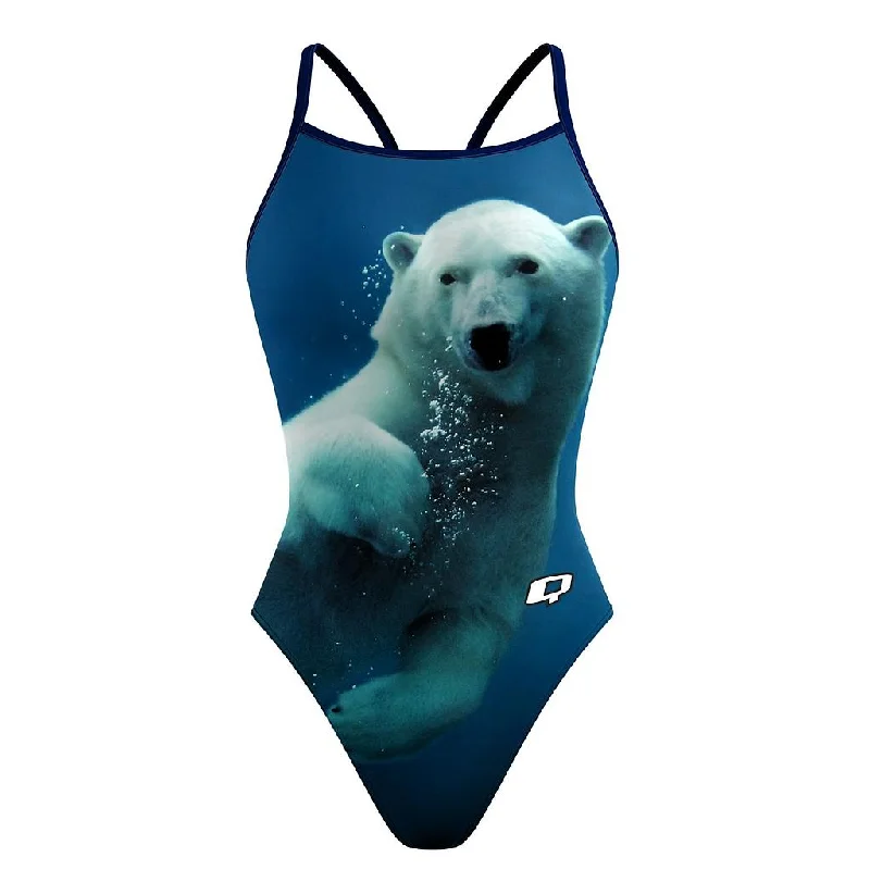 Women's Clothes For Work Flash Sale Q Swimwear Polar Bear Sunback Tank