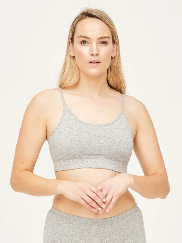 Women's Trendy Clothing Bid Farewell To The Old Season Organic Cotton Jersey Bralette