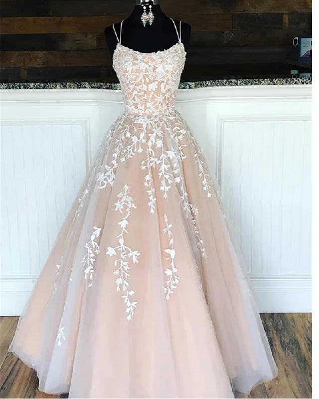 Timeless Women's Garments Stylish Looks Flattering Colorful Nude/ivory Lace Wedding Dress Gown Cross Tie Back WD10108