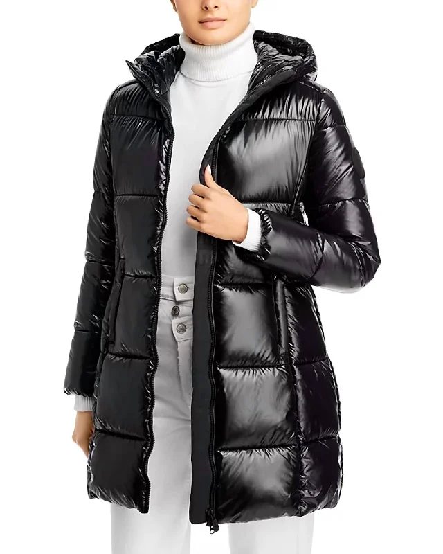 Women's High-Fashion Apparel Ines Coat In Black