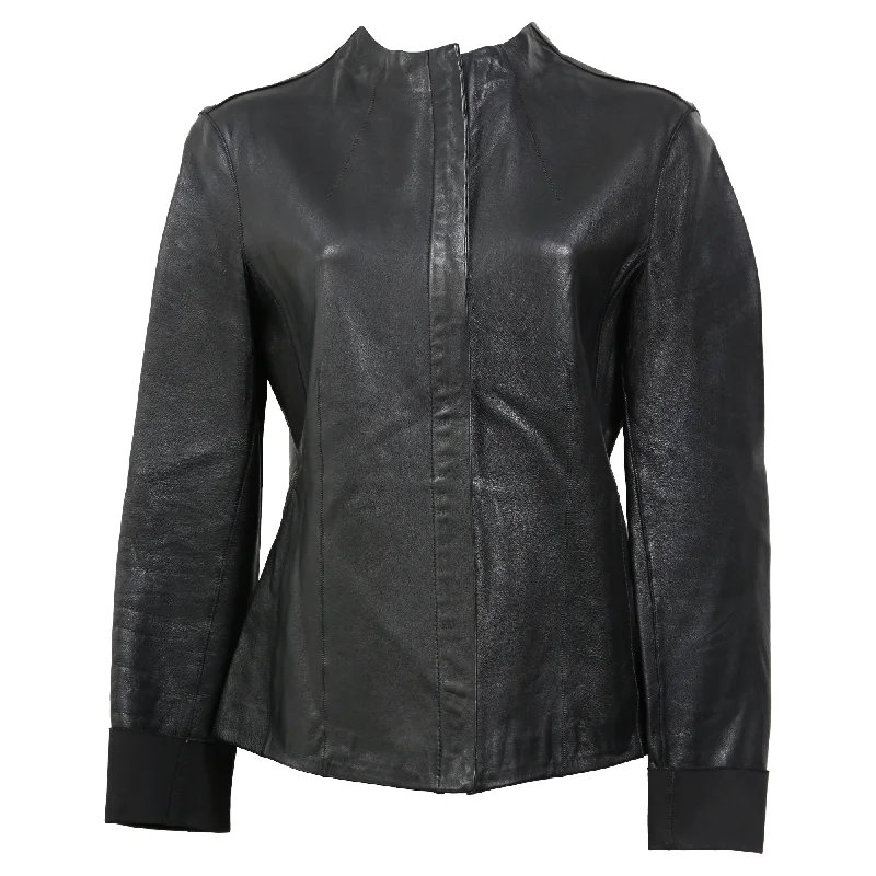 Fashion Sale Live Now – Upgrade Your Style For Less Theory Biker Jacket in Black Leather