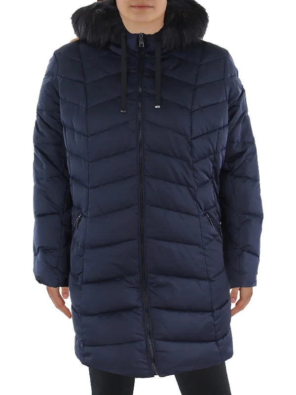 Clearance Event – Grab Stylish Outfits Before They're Gone Plus Womens Insulated Hooded Puffer Jacket