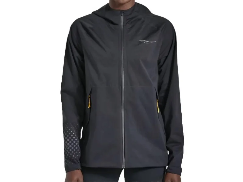 Women's Luxury Apparel Boulder Drizzle Jacket In Black