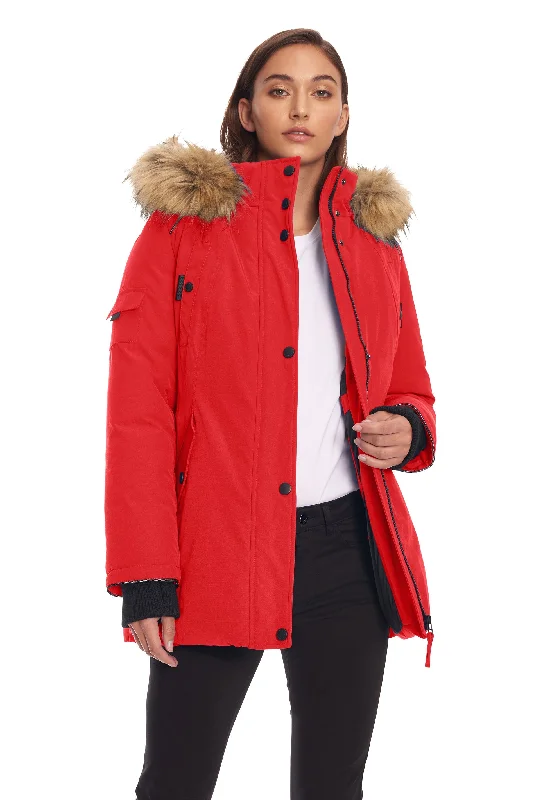 Women's Cozy Clothes GLACIER | WOMEN'S VEGAN DOWN (RECYCLED) PARKA