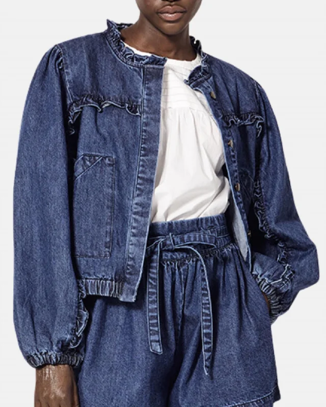 Women's Apparel Paxton Jacket In Medium Denim