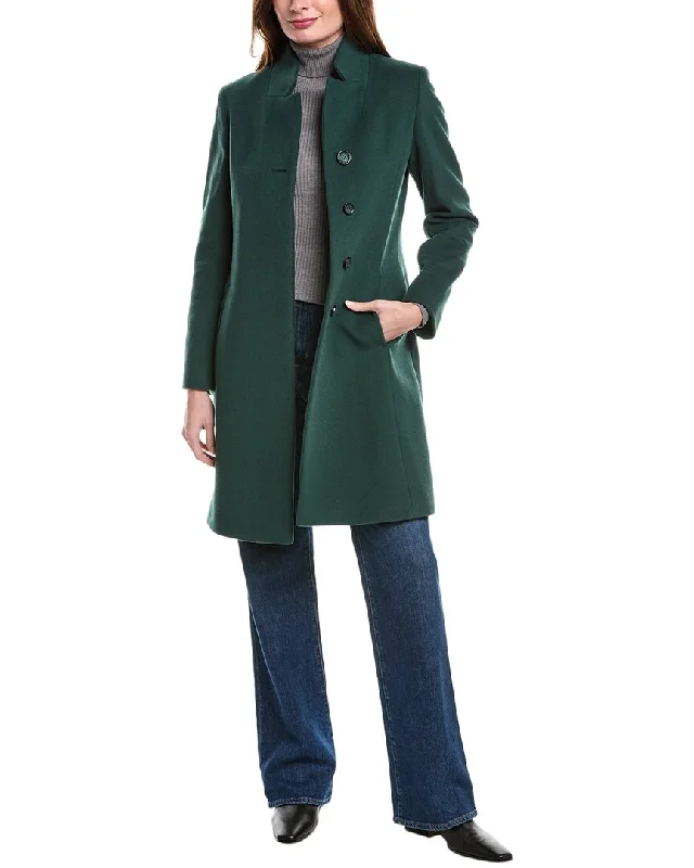 Classic Clothes For Women Cinzia Rocca Icons Medium Wool & Cashmere-Blend Coat