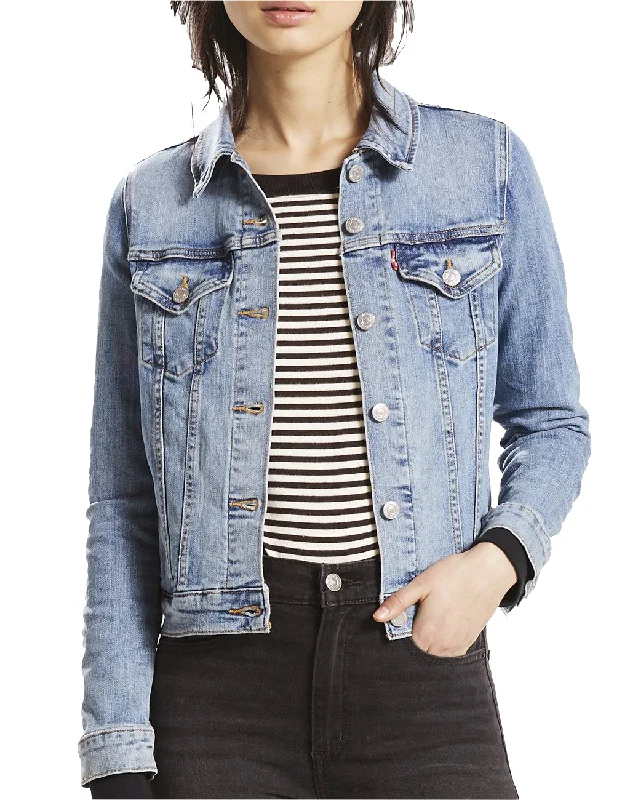 Limited-Time Fashion Sale – Shop Your Favorite Styles Now Women's Levi's Trucker Jean Jacket