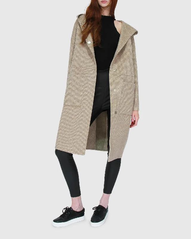 Modern Women's Clothes Sunday Morning Hooded Coat