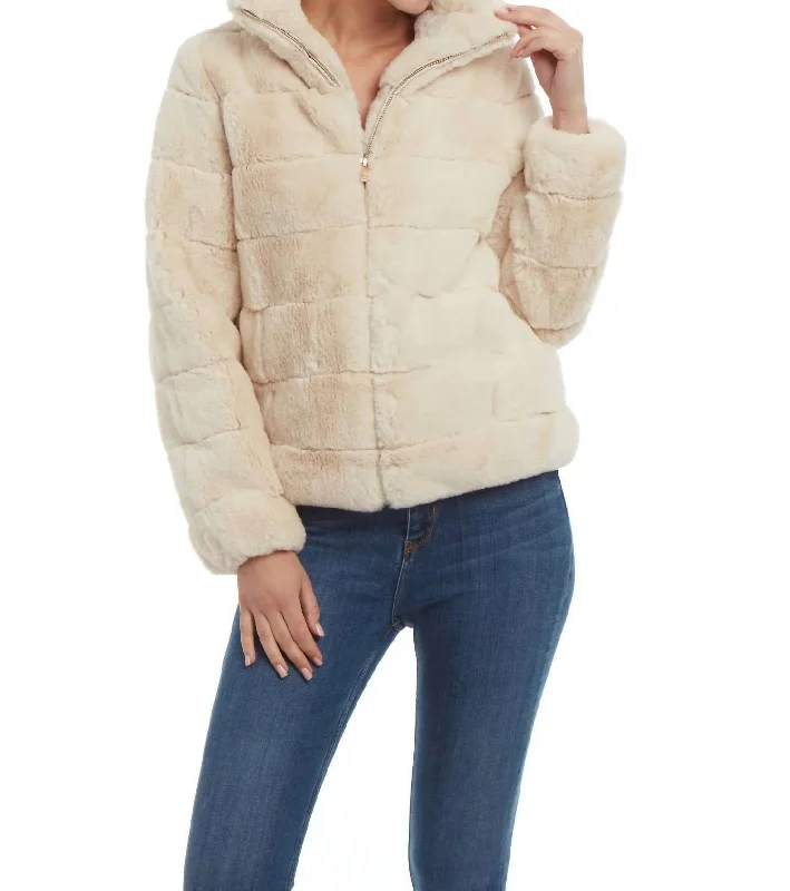 Stylish Outerwear Clothing For Women Lulu Jacket In Cream