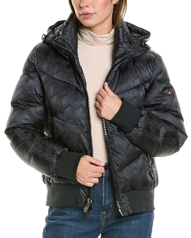 Women's Effortless Casual Outfit Post Card Aquileia Down Jacket