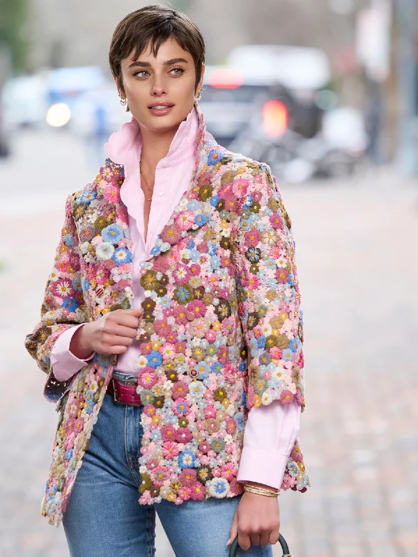 Huge Fashion Markdowns – Update Your Closet Now Wren Crochet Floral Jacket