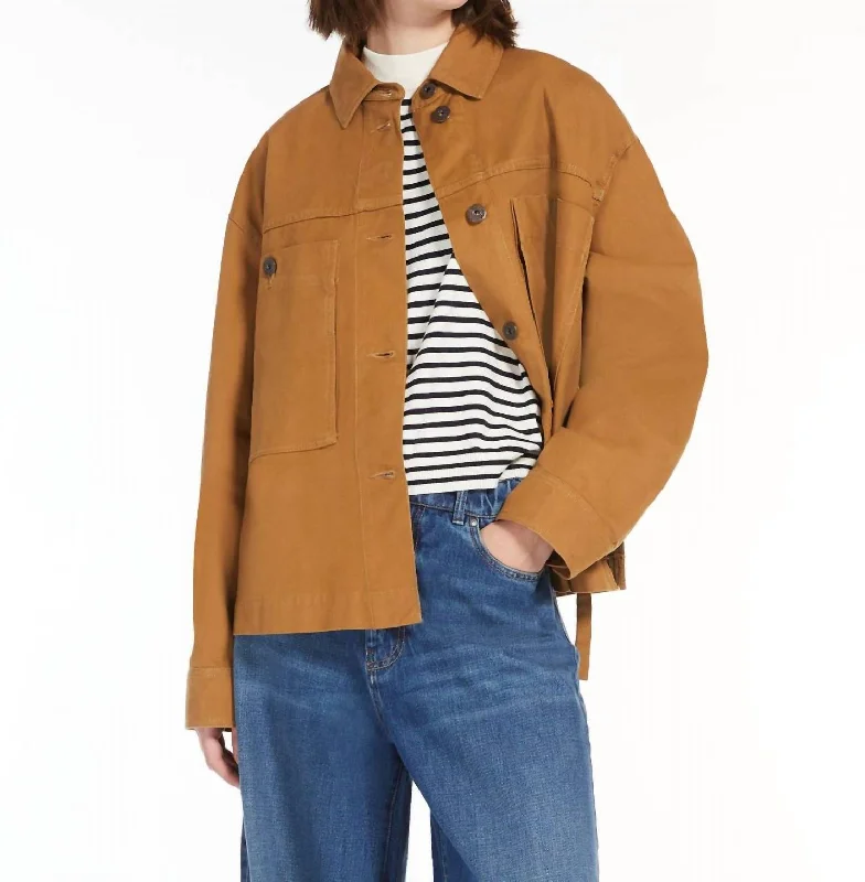 Flash Sale On Stylish Outfits – Hurry Before It's Gone Sampang Canvas Workwear Jacket In Earth