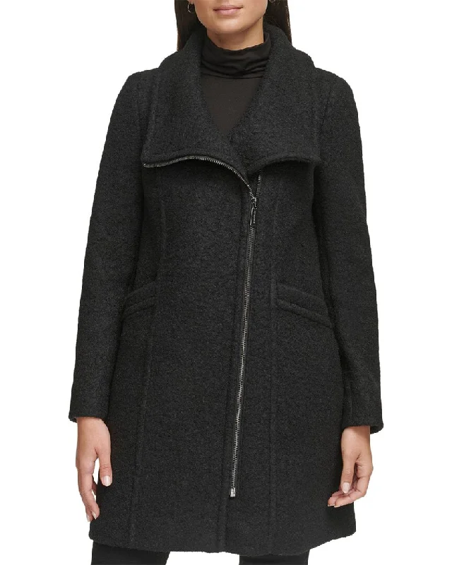 Women's Party Outfit Kenneth Cole Wool-Blend Coat