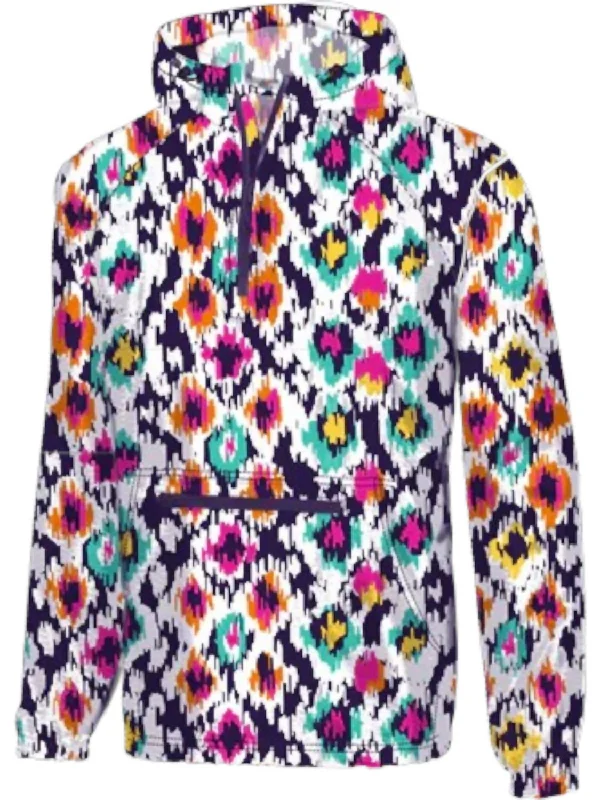 Trendy And Timeless Styles Now At Exclusive Discounts Women's Falling In Love Wind Breaker Jacket In Aztec