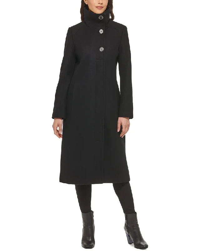 Women's Occasion Wear Apparel Kenneth Cole Wool-Blend Coat