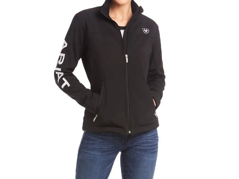 Seasonal Wardrobe Refresh – Shop Stylish Looks For Less Women's New Team Softshell Jacket In Black