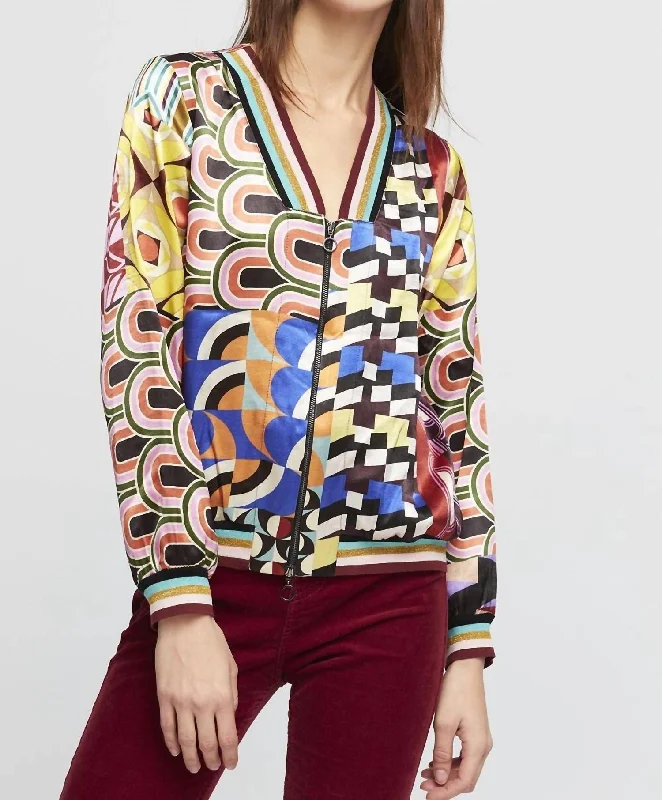 Shop Stylish Fashion At Unbeatable Prices Now Kylie Top/jacket In Multi