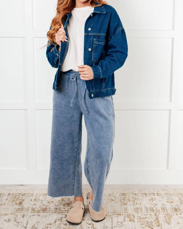 Affordable Women's Clothes Have We Met Oversized Jacket In Denim