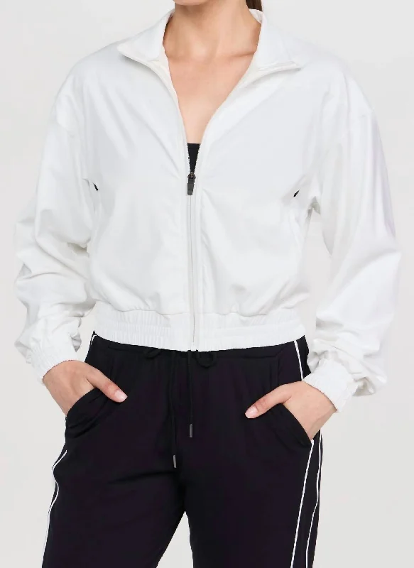 Limited-Time Fashion Sale – Shop Your Favorite Styles Now Harlowe Rigor Crop Jacket In White