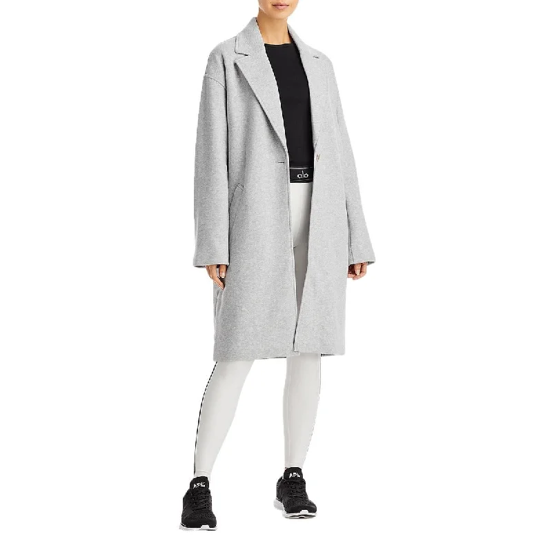 Clearance Event – Grab Stylish Outfits Before They're Gone Womens Cotton Blend Heathered Trench Coat