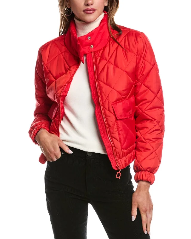 Women's Clothing Outfit Set Urban Republic Thin Diamond Quilted Jacket