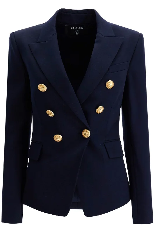 Limited-Time Markdowns On Stylish Wardrobe Essentials BALMAIN "6-button grain de poudre jacket