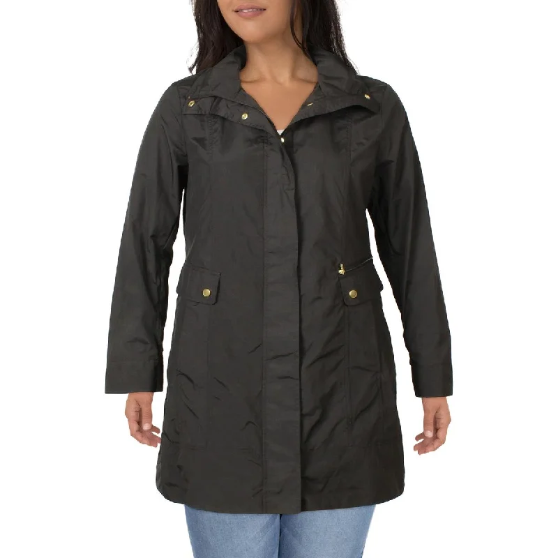 Women's Casual Outfit Womens Spring Packable Raincoat