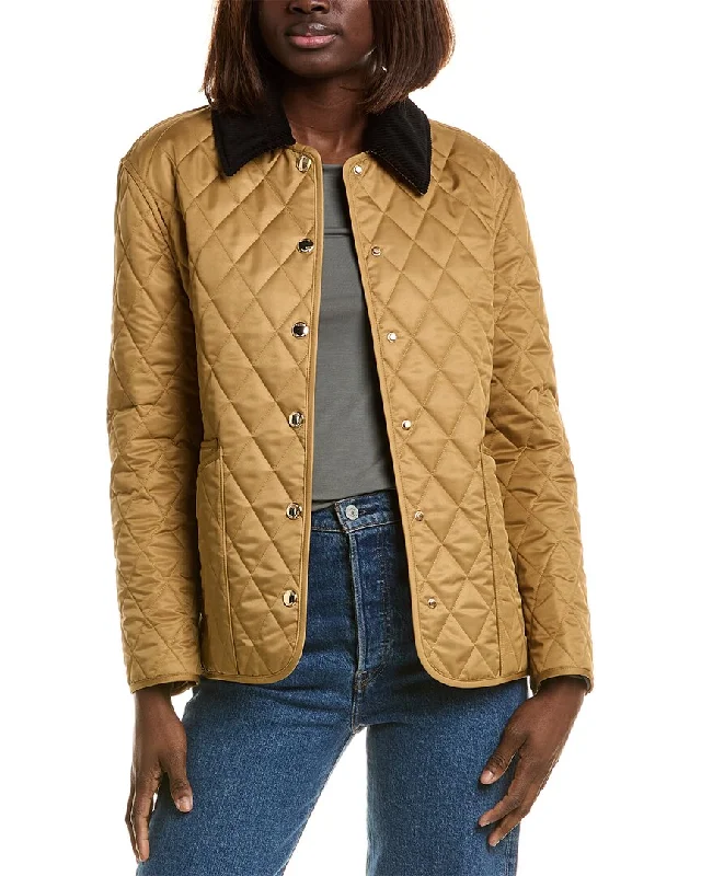 Comfortable Women's Clothing Burberry Diamond Quilted Jacket