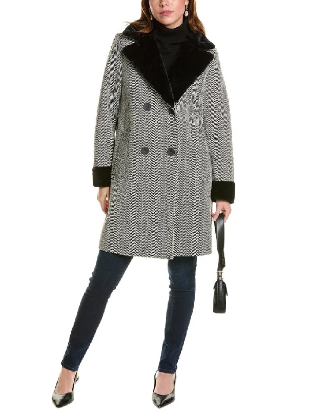 Chic And Affordable Fashion – Shop Now And Save Tahari Leila Coat