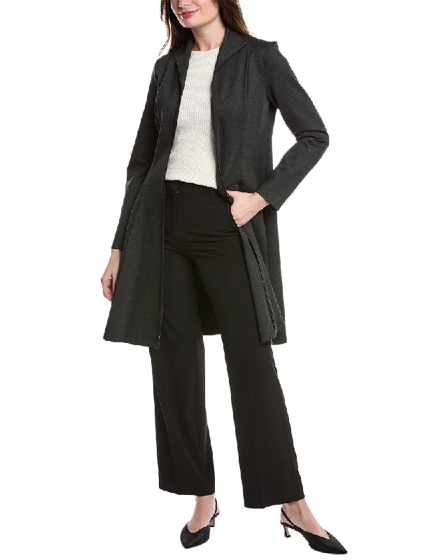 Casual Chic Clothing For Women Joseph Ribkoff Pleated Coat