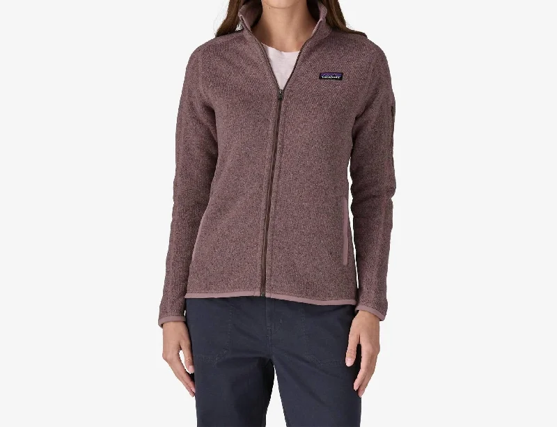 Women's Clothing For Everyday Wear Women's Better Sweater Fleece Jacket In Stormy Mauve