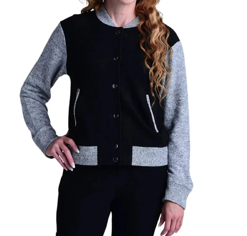 Best-Selling Fashion At Unbeatable Sale Prices Bomber Jacket In Black