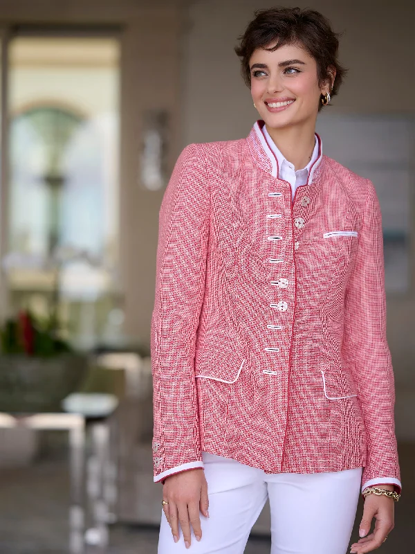 Unbeatable Discounts On The Latest Fashion Trends Katharina Linen Jacket