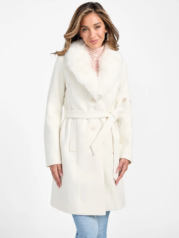 Women's Trendy Apparel Cheryl Faux-Fur Coat