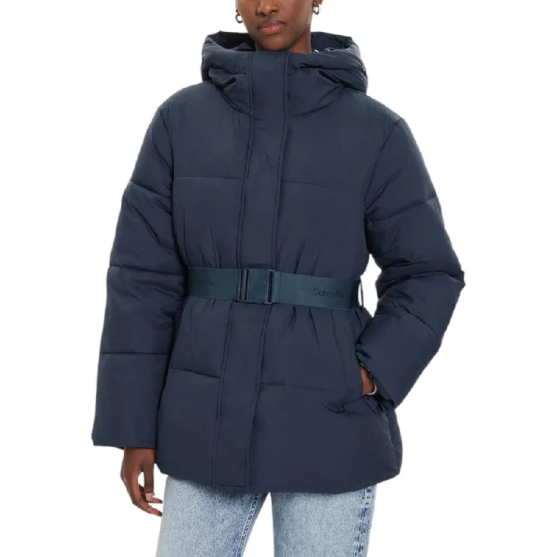 Women's Vacation Outfit Calvin Klein Jeans Nylon Jackets & Women's Coat