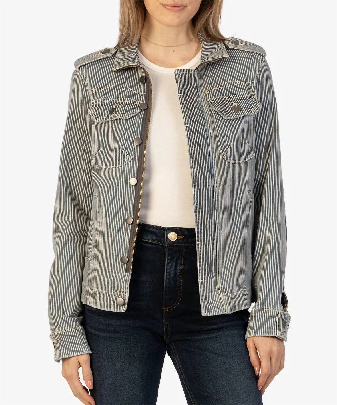 Women's Vacation Outfit Set Amanda Boxy Jacket In Comfortable