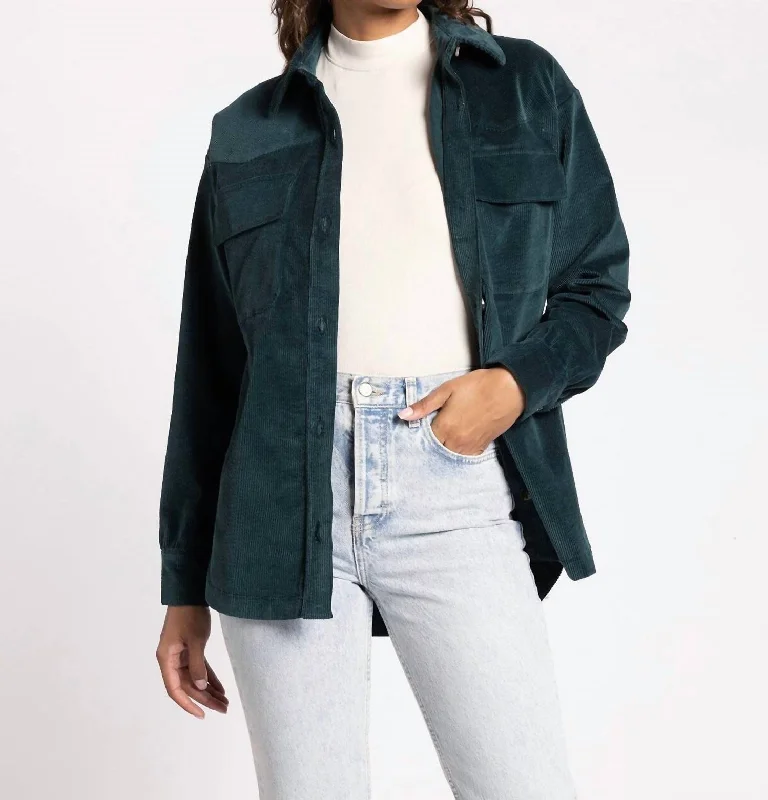 Women's Activewear Garments Dallas Jacket In Green