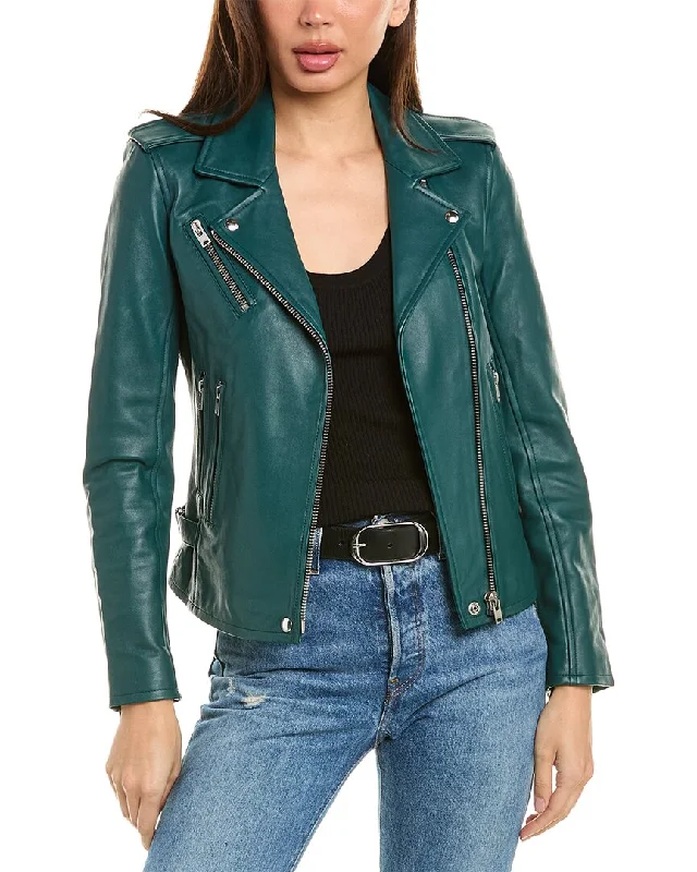 Chic Women's Garments IRO Newhan Leather Jacket