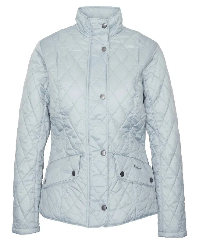 Women's Everyday Garments Flyweight Cavalry Quilt Jacket In Breeze Blue