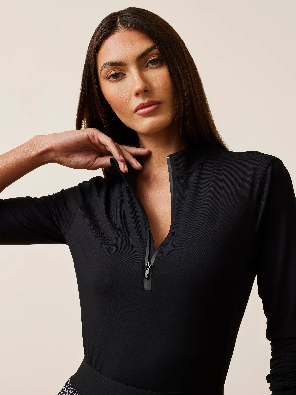 Modern Women's Attire Vintage-Modern Style Offers Halley Quarter-Zip II